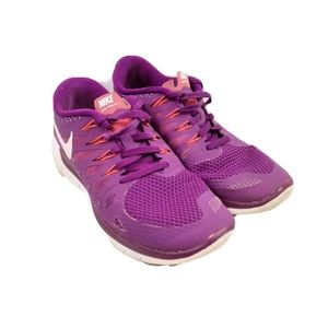 Nike Womens Free Run 5.0 Purple Sneakers